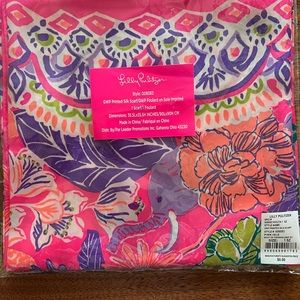 NWT Lilly Pulitzer GWP Silk Scarf